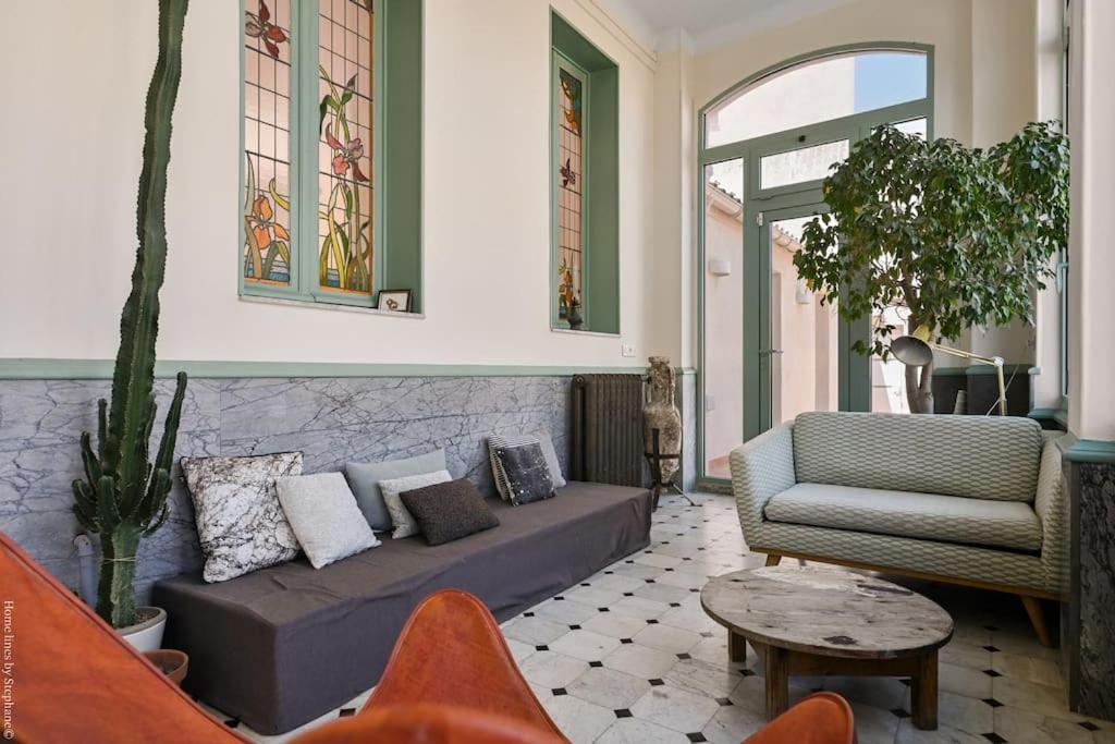 Villa Emma Au Coeur De Malmousque Marseille Bagian luar foto