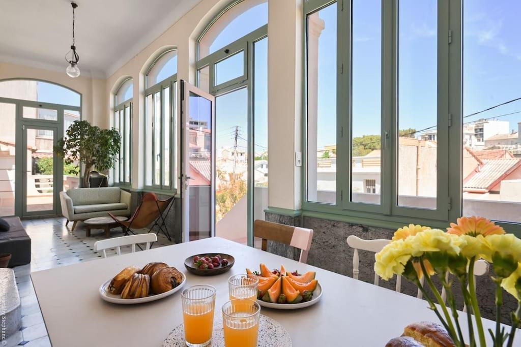 Villa Emma Au Coeur De Malmousque Marseille Bagian luar foto