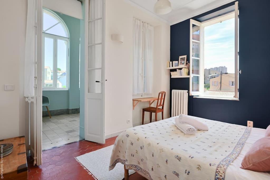 Villa Emma Au Coeur De Malmousque Marseille Bagian luar foto