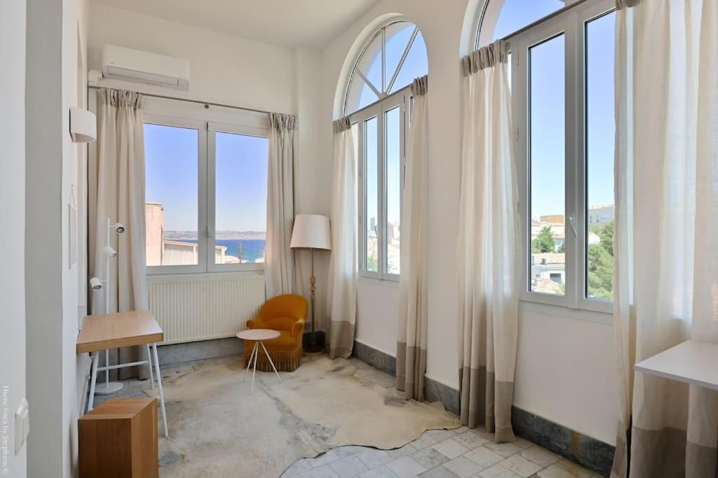 Villa Emma Au Coeur De Malmousque Marseille Bagian luar foto