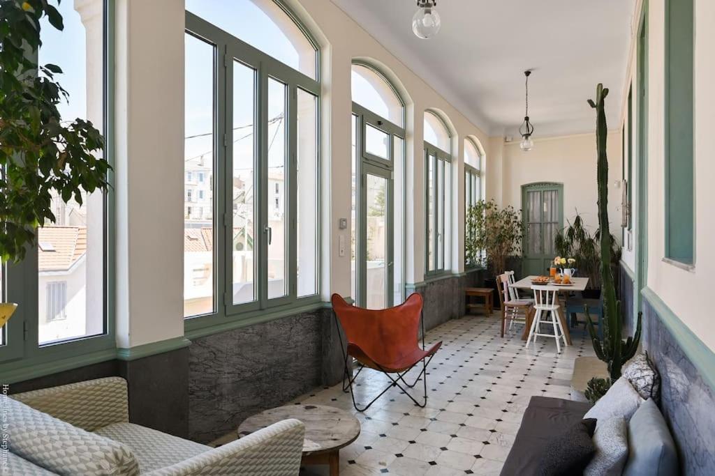 Villa Emma Au Coeur De Malmousque Marseille Bagian luar foto