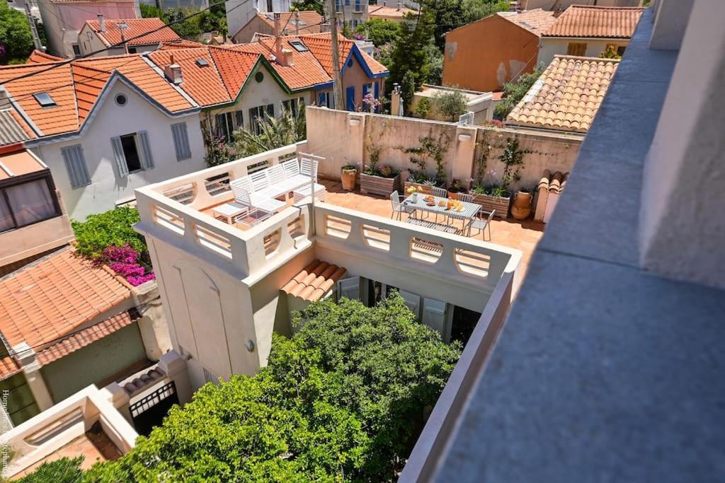 Villa Emma Au Coeur De Malmousque Marseille Bagian luar foto
