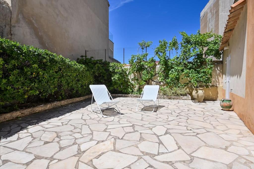 Villa Emma Au Coeur De Malmousque Marseille Bagian luar foto